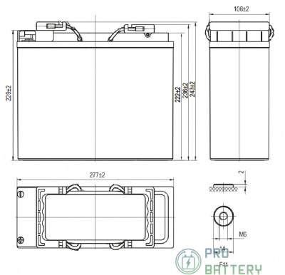 аккумулятор для   ибп  12xft50